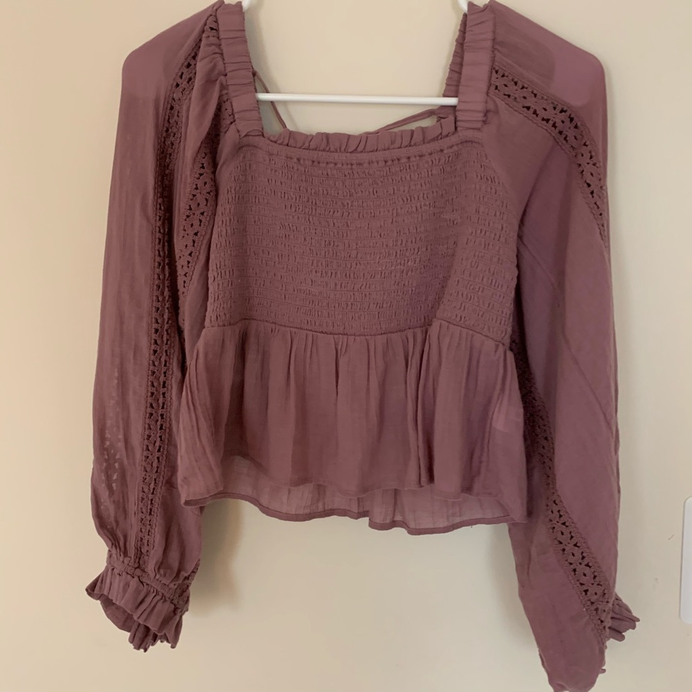 COPY - Baby Doll Blush Pink top